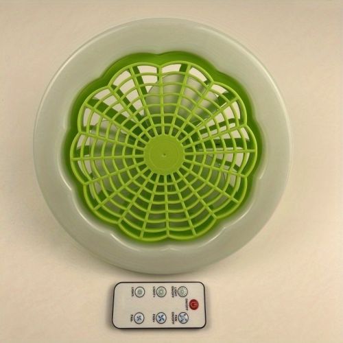 1pc Ceiling Fan With Light, Mute LED Ceiling Fan Remote Control, Modern Quiet Fan Lamp Cooling, Electric Fan With 3 Light Colors