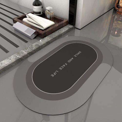 Super Absorbent Bath Rug Quick Drying Non-slip Bathroom Mat Bath Tub Side Area Floor Mats Diatomite Home Doormat Kitchen Carpet Super Absorbent Bath Rug Quick Drying Non-slip Bathroom Mat Bath Tub Side Area Floor Mats Diatomite Home Doormat Kitchen Carpet